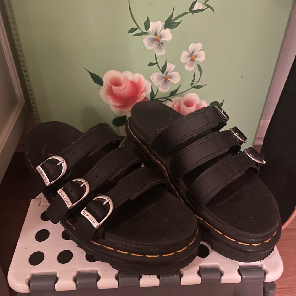 Dr. Marten Blair Slide Sandals